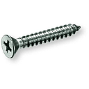 TORNILLO DIN 7982 ROSCA CHAPA C/AVELLANADA PLANA INOX 4,8x45