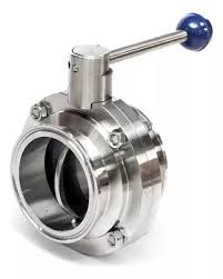 VALVULA MARIPOSA CLAMP DN- 40 INOX 316L.