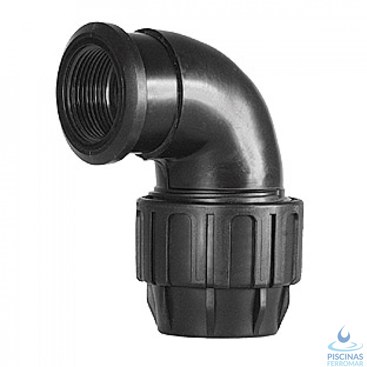CODO FITTING PE MIXTO 90º 63MM-2