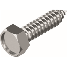 TORNILLO DIN 7976 HEXAGONAL ROSCA CHAPA