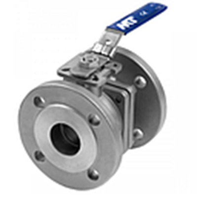 VALVULA BOLA CON BRIDAS INOX F-5128 PN-40 DN- 40