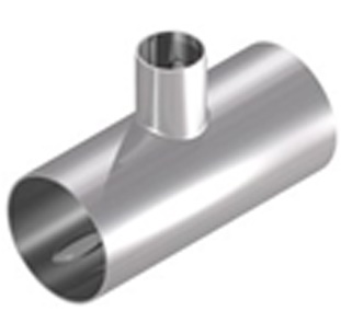 TE INOX 316L. REDUCIDA 104x53x2