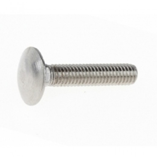 TORNILLO DIN 603 ROSCA COMPLETA ZINCADO 8X40