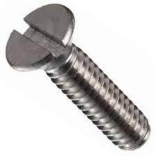 TORNILLO DIN 963 C/AVELLANADA PLANA CON RANURA ZINCADO 4x16