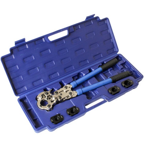 MAQUINA MANUAL PRENSAR MULTICAPA/PEX CABEZAL GIRATORIO